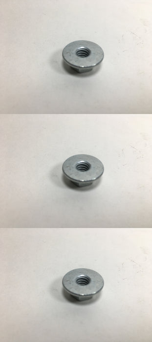 3 Pack Genuine Husqvarna 586668901 1/4" Crownlock Hex Nut ST224 ST227P ST230P