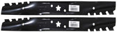 2 PK Genuine Husqvarna 587199603 Reaper Blade 22" Fits HU800AWDH with Notches