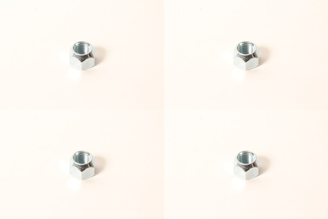 4 PK Genuine Husqvarna 587653903 Lug Nut Fits Z248F Redmax CV48 CV52 CZT54 CZT60
