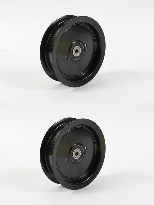 2 Pack Genuine Husqvarna 588071304 Flat Deck Idler Pulley Fits W436