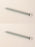 2 Pack Genuine Husqvarna 588096501 Deck Belt Spring Fits Z246 RedMax Craftsman