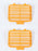 2 Pack Genuine Husqvarna 588229301 Mesh Air Filter Fits 130 OEM