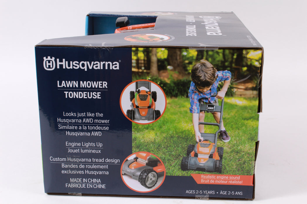 Genuine Husqvarna 589289601 Kid's Toy Walk Lawn Mower Ages 2-5
