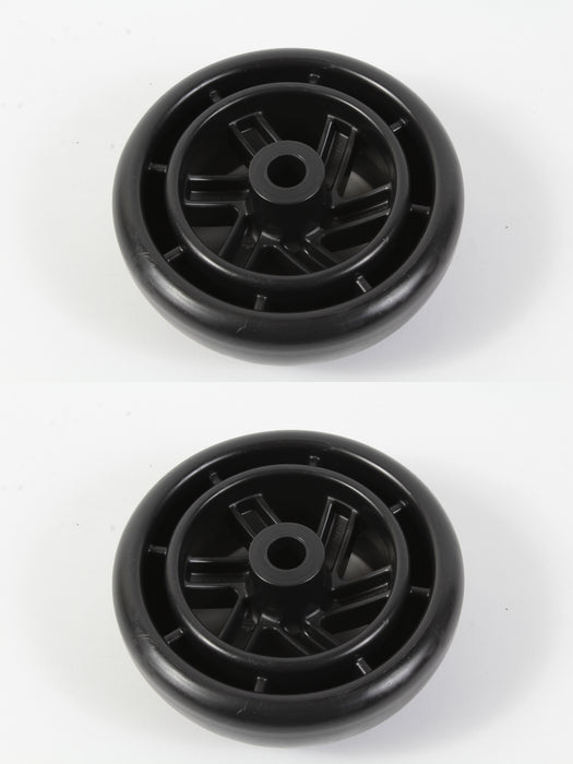 2 Pack Genuine Husqvarna 589527401 Narrow Mower Deck Gauge Wheel Fits 532188606