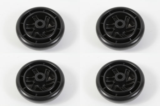 4 Pack Genuine Husqvarna 589527401 Narrow Mower Deck Gauge Wheel Fits 532188606