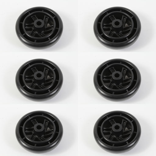 6 Pack Genuine Husqvarna 589527401 Narrow Mower Deck Gauge Wheel Fits 532188606