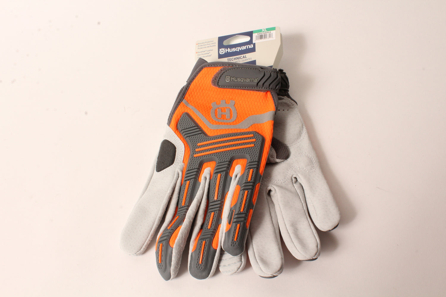 Husqvarna 589752203 X-Large Technical Work Gloves DuraHide D30 Padding High-Viz