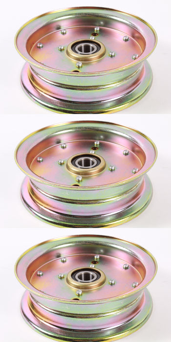 3 Pack Genuine Husqvarna 589766101 Deck Pulley Fits MZ61 539132728 539131148