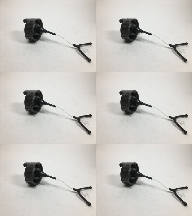 6 PK Husqvarna 590324801 Fuel Cap Fits 122C 122LDX 336RK 135R 336FR 241R OEM