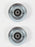 2 Pack Genuine Husqvarna 590542401 Flat Deck Idler Pulley Fits W548 3.06"