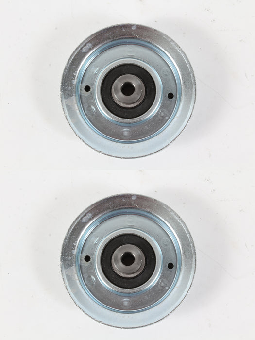 2 Pack Genuine Husqvarna 590542401 Flat Deck Idler Pulley Fits W548 3.06"