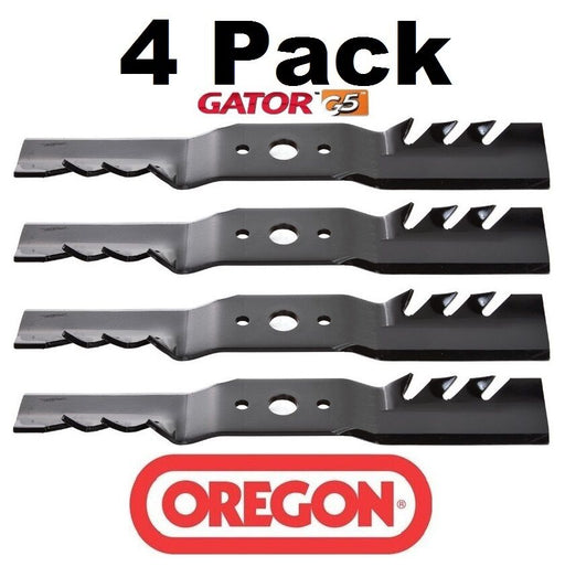 4 PK Oregon 591-635 G5 Gator Blade Fits Cub Cadet 942-04101 759-04081 759-3830