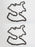 2 Pack Husqvarna 591099078 20" .325 .058 78 DL Chainsaw Chain Loop 501840478