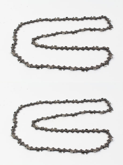 2 Pack Genuine Husqvarna 591119484 24" 3/8" .050 84 DL H46-84 Saw Chain Loop