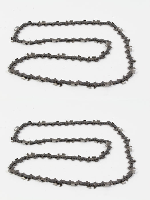 2 Pack Genuine Husqvarna 591129972 20" 3/8" .050 72DL H47-72 Saw Chain Loop