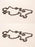 2 Pack Genuine Husqvarna 591132084 24" 3/8 .050 84 DL H47SX Saw Chain Loop