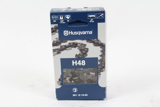 Genuine Husqvarna 591151593 28" .058 3/8" 93DL Chainsaw Chain Loop H48 501842893