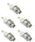 5 Pack Genuine Briggs & Stratton 591868 Spark Plug Resistor Fits RJ19LMC
