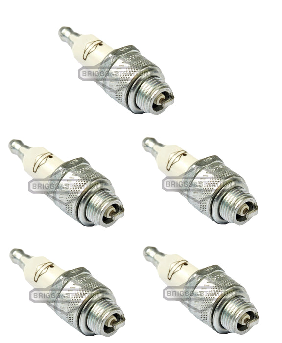 5 Pack Genuine Briggs & Stratton 591868 Spark Plug Resistor Fits RJ19LMC