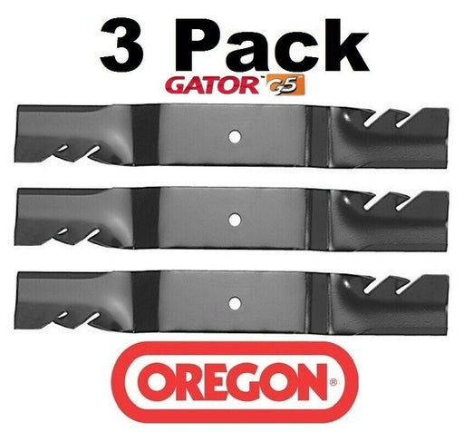 3 Pack Oregon 592-124 Mower Blade Gator G5 Fits Kubota K5576-34340