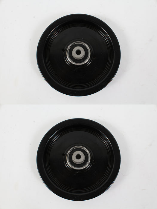2 Pack Genuine Husqvarna 592774901 Flat Deck Idler Pulley Fits W548 W552 OEM