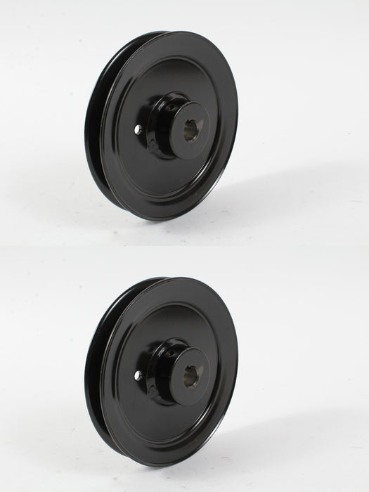 2 Pack Genuine Husqvarna 592775101 Hydro Pump Pulley Fits W548 W552 OEM