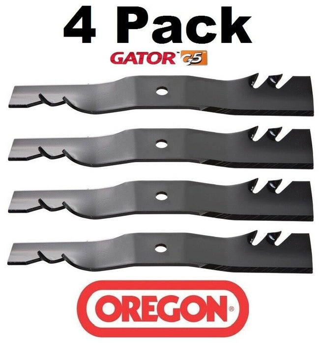 4 Pack Oregon 593-600 Gator G5 Mower Blade Fits Bobcat 112111-01