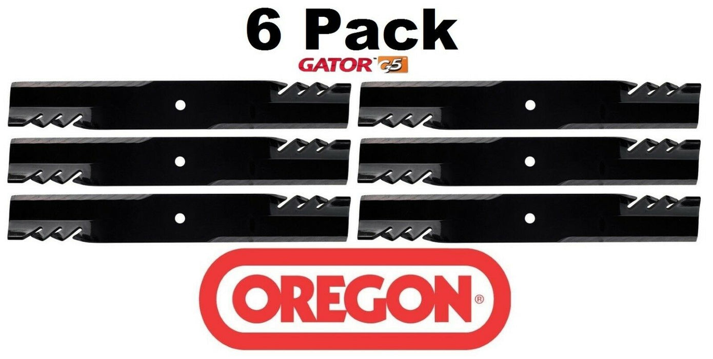 6 Pack Oregon 593-601 Mower Blade Gator G5 Fits Encore 823004