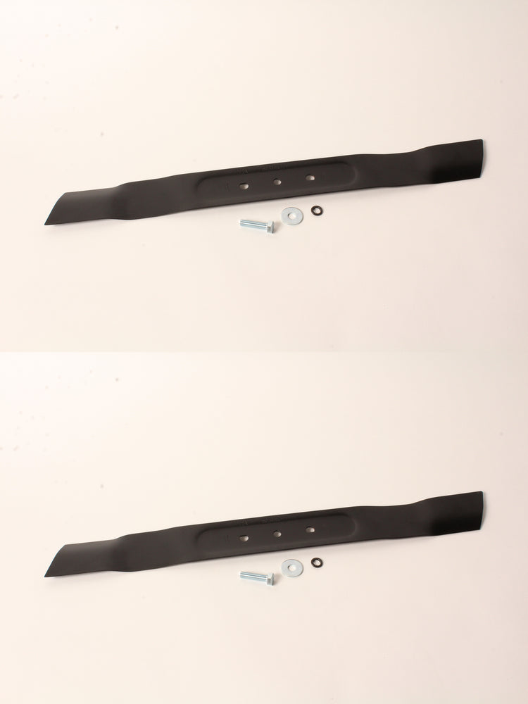 2 Pack Genuine Husqvarna 593738201 Mulching Blade with Bolt & Washer Fits LE121P
