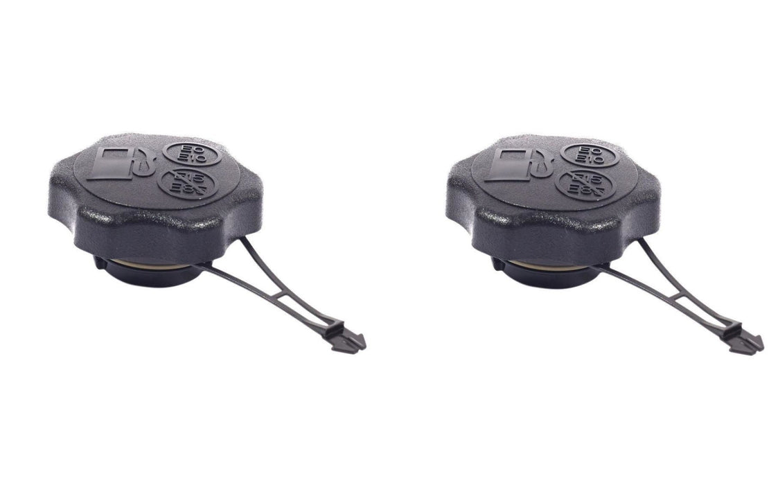 2 Pack Genuine Briggs & Stratton 594061 Gas Fuel Tank Cap OEM