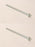 2 Pack Husqvarna 594092501 Nose Roller Rod Fits AYP Craftsman Poulan 532179127