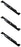 3 PK Genuine Husqvarna 594892801 Mower Blade Fits 46" Craftsman 405380 532405380
