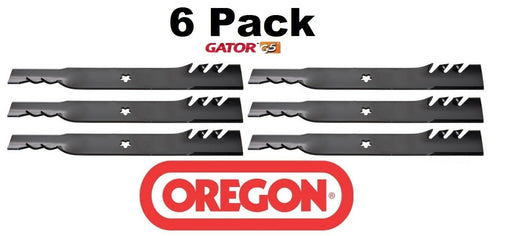 6 Pack Oregon 95-601 Mower Blade Gator G5 fits Craftsman 134148 134148M 134148X