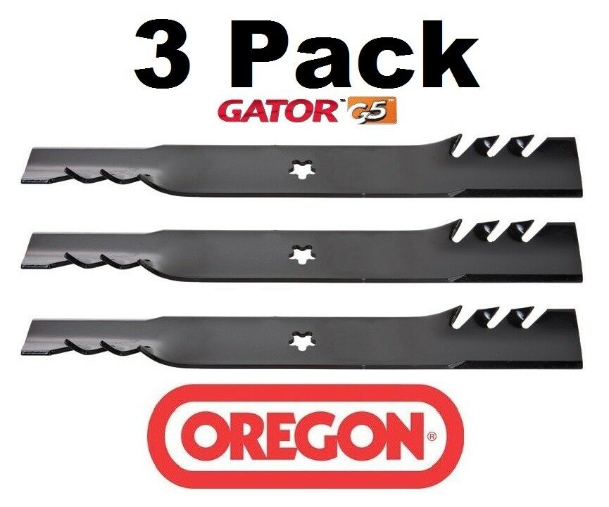 3 pack Oregon 595-605 Mower Blade Gator G5 Fits Dixon 532187756