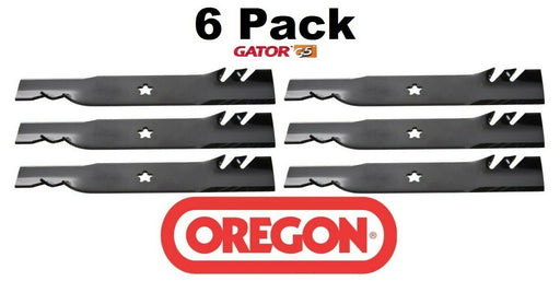 6 Pack Oregon 595-614 Mower Blade Gator G5 Fits Husqvarna 130652 145708