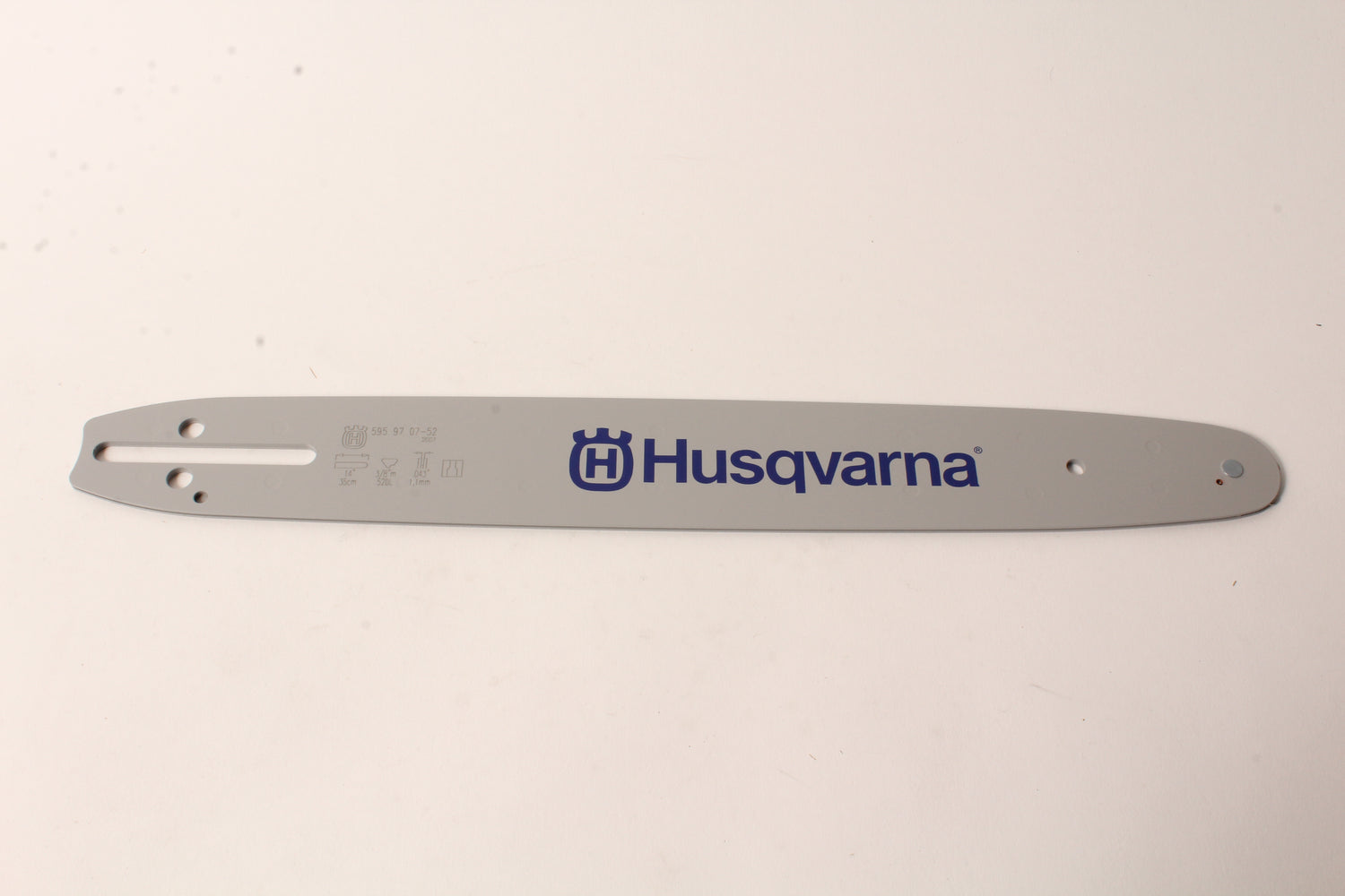 Genuine Husqvarna 595970752 14" Guide Bar 3/8" Mini .043 52DL HL-186 Small Mount