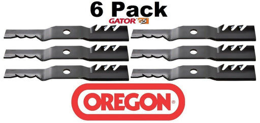 6 pack Oregon 596-300 Mower Blade Gator G5 Fits Cub Cadet 742-04415 01005338