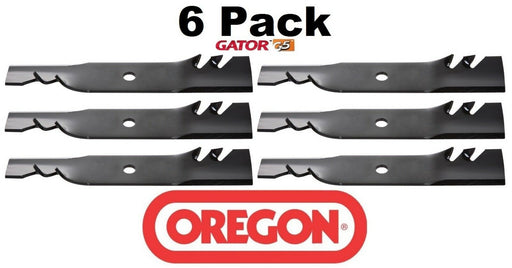 6 Pack Oregon 596-303 Mower Blade Gator G5 fits Dixon 13920 13938