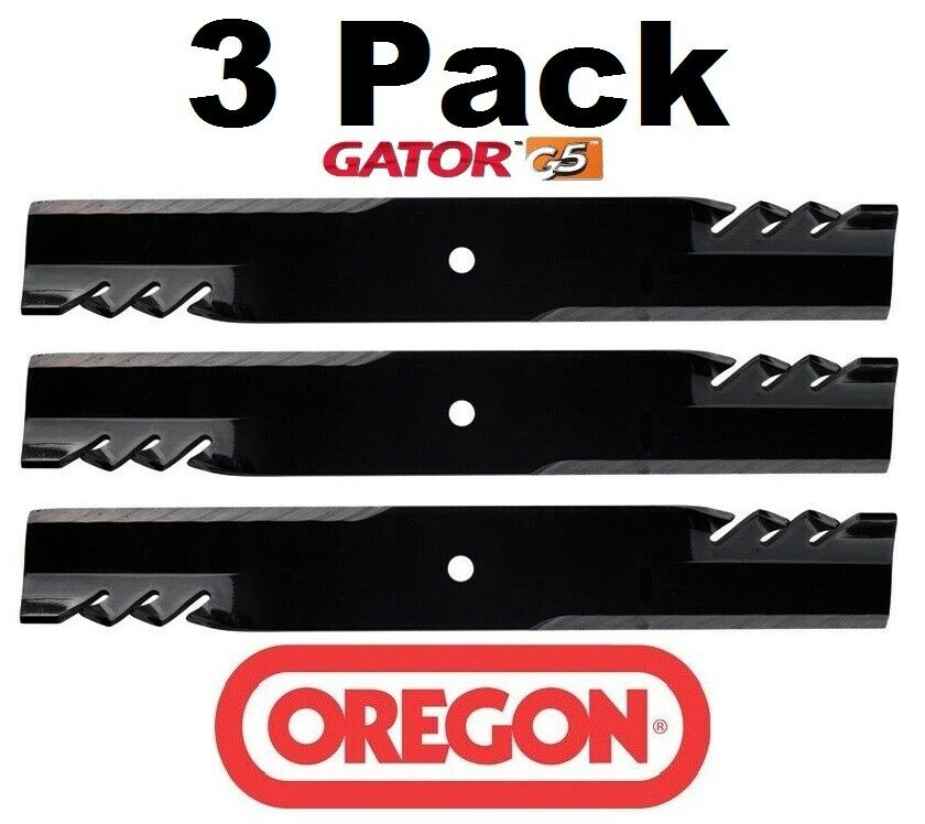 3 Pack Oregon 596-308 Mower Blade Gator G5 Fits Hustler 796649 796649X 796649Y