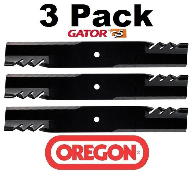 3 Pack Oregon 596-308 Mower Blade Gator G5 Great Dane D18086 GDU10230