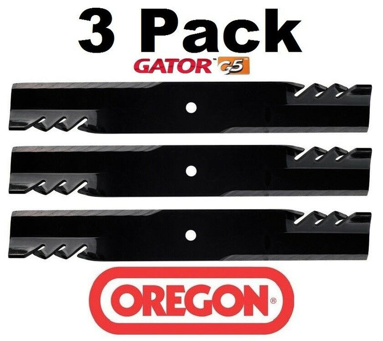 3 Pack Oregon 596-308 Mower Blade Gator G5 Fits Dixon 11645 539100340