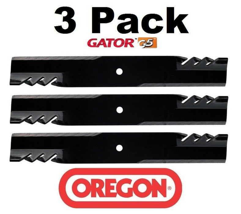 3 Pack Oregon 596-310 Gator G5 Mower Blade Fits Ariens 0027300 04919100 04920600