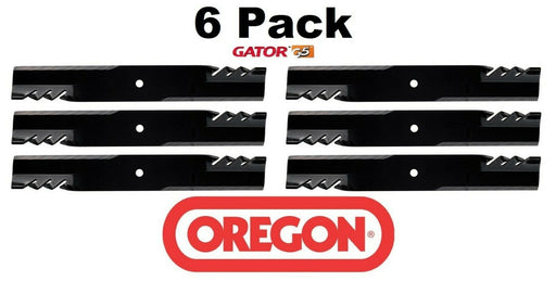 6 Pack Oregon 596-310 Mower Blade Gator G5 Fits John Deere 100340 101366