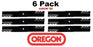 6 Pack Oregon 596-310 Gator G5 Mower Blade Fits Ariens 0027300 04919100 04920600