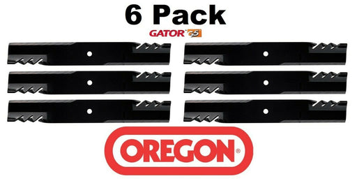 6 Pack Oregon 596-310 Mower Blade Gator G5 Fits Jacobsen 390666