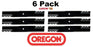 6 Pack Oregon 596-310 Mower Blade Gator G5 Gravely 04919100