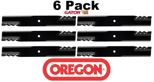 6 pack Oregon 596-319 Mower Blade Gator G5  Fits Dixon 12451 12508 13368