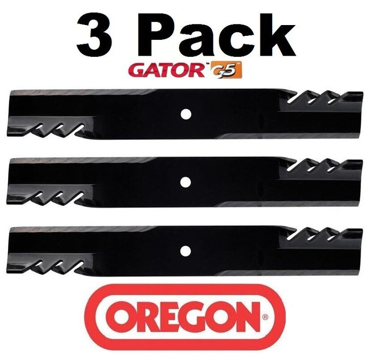 3 Pack Oregon 596-321 G5 Gator Mulch Blade For Exmark 103-6396 103-6401 103-6391
