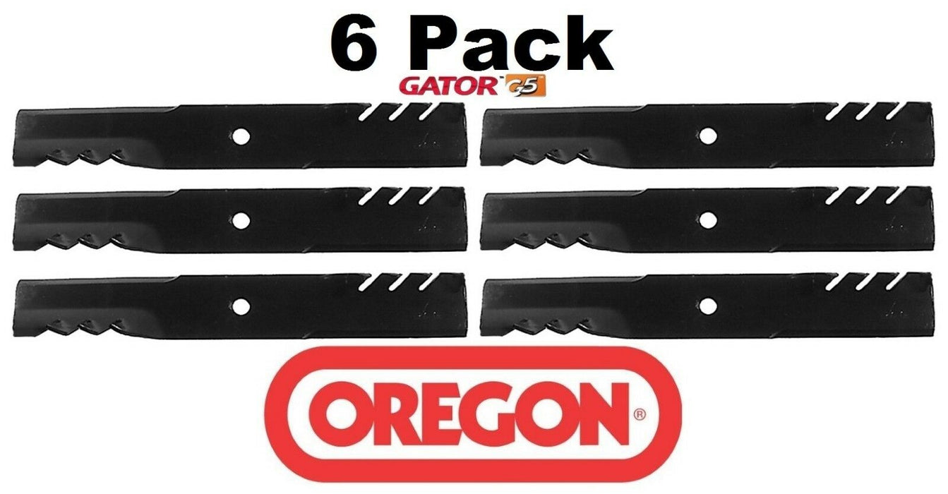 6 Pack Oregon 596-322 Mower Blade Gator G5  Fits Encore 543293