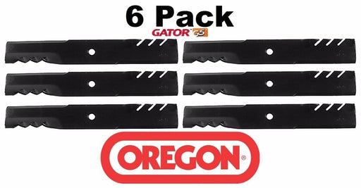 6 Pack Oregon 596-322 G5 Gator Blade Fits Exmark 103-6392 103-6397 103-6402